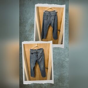 Men's Relaxed Fit Blue Jeans